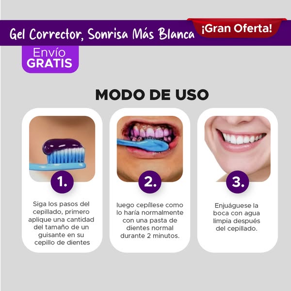 Obsessive - Gel correcctor para una sonrisa más blanca - TENDENCIA #1 EN CUIDADO DENTAL