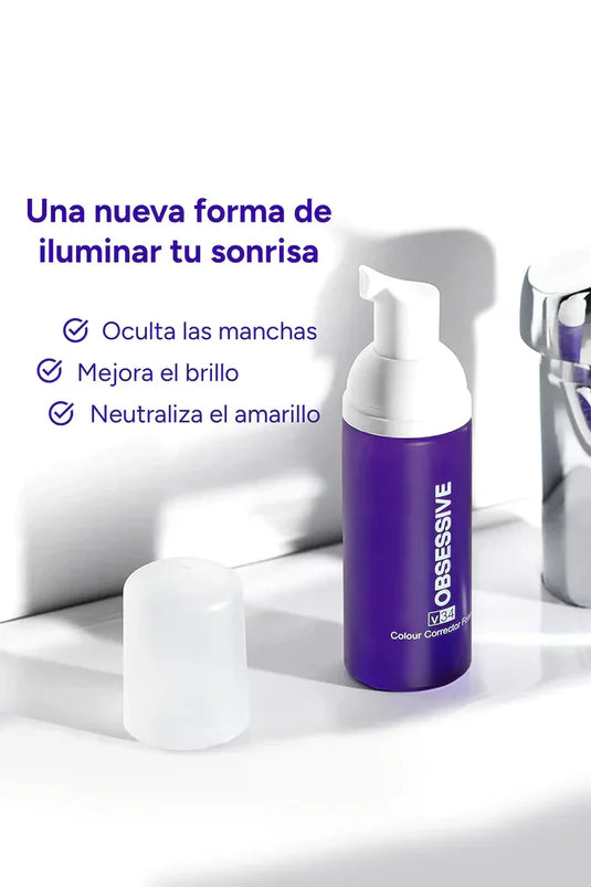 Obsessive - Gel correcctor para una sonrisa más blanca - TENDENCIA #1 EN CUIDADO DENTAL