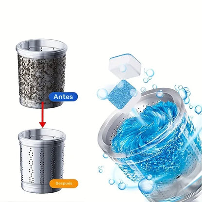 Freshtub - OFERTA PACK 36 PASTILLAS -  Limpia y desinfecta tu lavadora