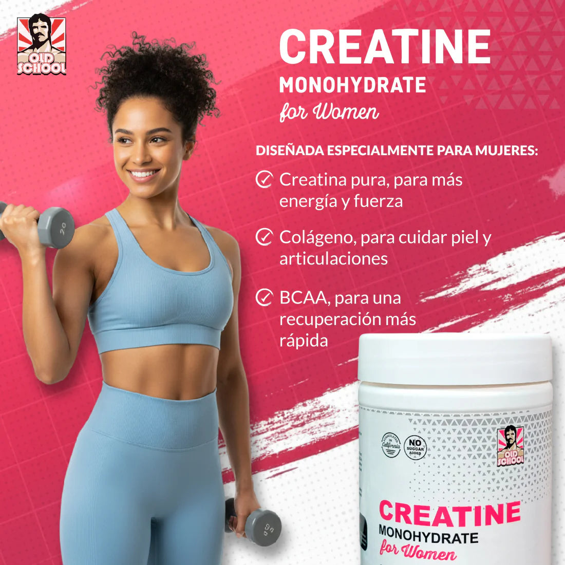 CREATINA PARA MUJERES - TENDENCIA #1 EN BELLEZA